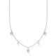 Charm Club Star Moon Cubic Zirconia Necklace