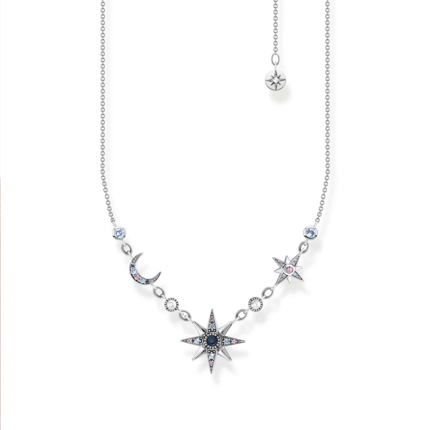 Necklace Royalty Star & Moon